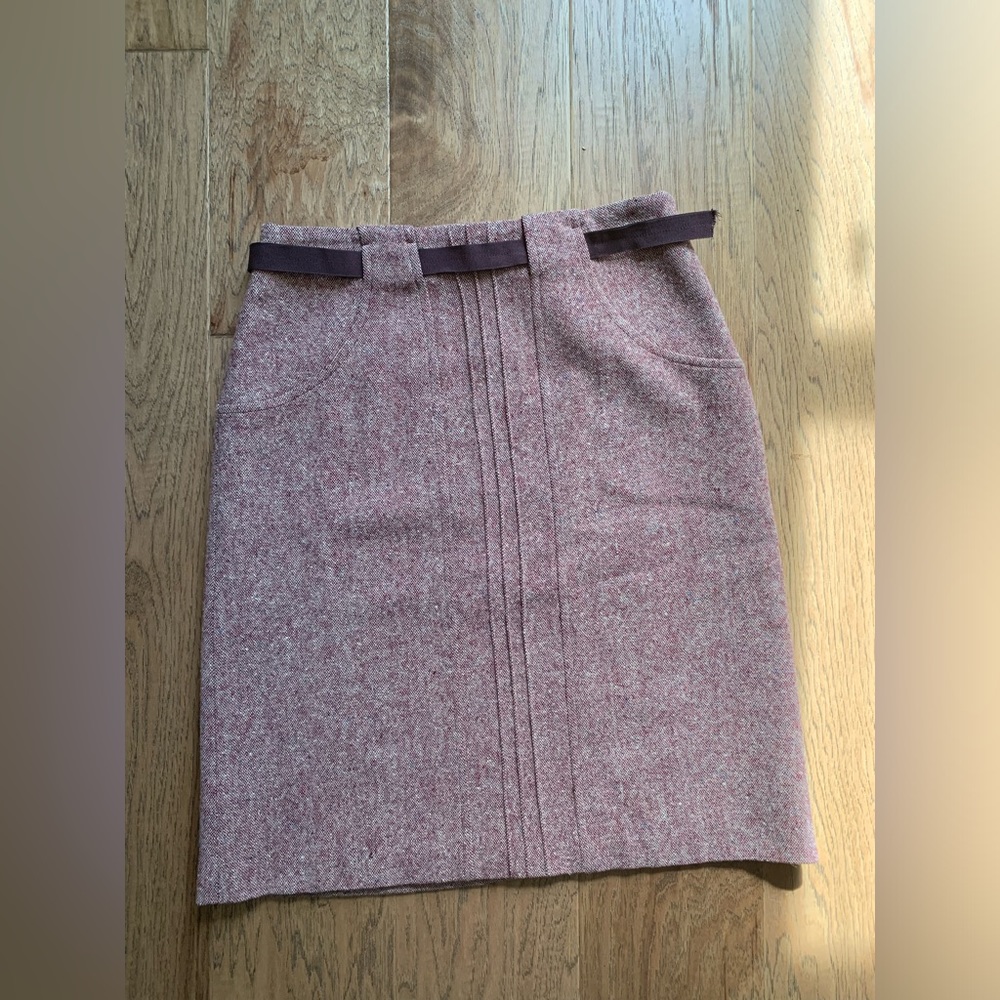 Les Chemins Blancs wool skirt women’s size 6 (38)